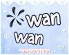 [T] Popping wan White