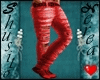 ".Open Red." Pants