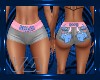 Stitch Booty Shorts