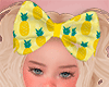 ! Kids Pineapple Bow