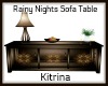 Rainy Nights Sofa Table