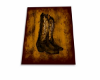 cowboy boots rug or pic
