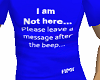 !HM! Leave Message Tee