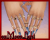 -ML- Fae Blue Nail+Rings
