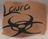 *F* Laura Toxic Tattoo