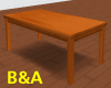 [BA] Orange Coffee Table