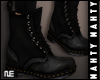 ɳ Black | Combat Boots