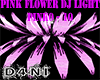 Pink Flower Dj Light