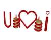 Love You Candle