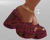 Summer Boho Sandals RED