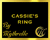 CASSIE'S RING
