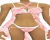 pink white bikini