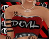 Darck Red Devil Outfit