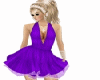 Purple cocktail Dress