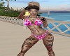 Sexy Pink Bikini Ga