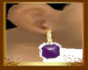 (DA)Earrings Purple