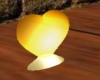 Golden Heart lamp