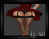 xLx Burlesque Red Skirt