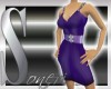Erika purple dress