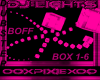 D Pink box dj light