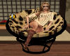 Leopard Papasan Chair