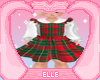 E. Plaid Christmas Dress