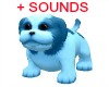 [A94] blue toy puppy