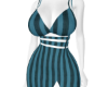 Blu Pinstripe Dress DQJ