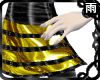 PVC Lined Gold Skirt