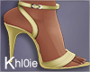 K yellow sunshine heels