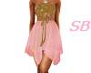 SB* Pink Romper Dress ~