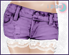 Violet Lace Shorts