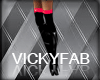 [V]Black PVC Sexy Boots