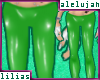 A* PVC Pants * Green