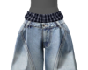 Blue Baggy Jeans