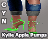 Kylie Apple Green Pumps