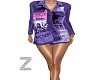 Z- Purple Shirt  Mini