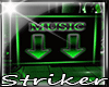 *S* TOXIC Music Sign