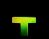 T - Neon Letter Seat