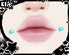 . cyan dahlia piercings