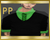 Sweater/Green Shirt