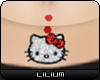 L*Hello Kitty Belly ring