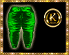 Metalic green leather 