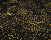 Blk &Gld Floor Confetti