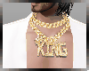 F* KING NECKLAGE CHOKER