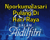Pulang di Hari Raya