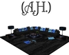 (A.H.) Blue Flower Sofa2