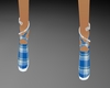 plaid blue heels