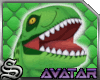 [S] Green dino avatar