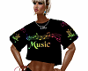 mini tshirt music